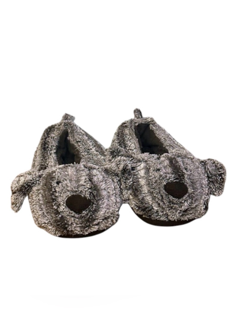 H&M Women’s y2k kidcore Fuzzy Plush Dog Slippers size (5-7)